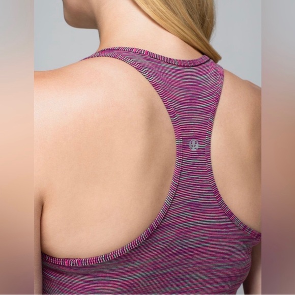 RARE Lululemon Cool Racerback Wee Are From Space Jewelled Magenta - Picture 2 of 12